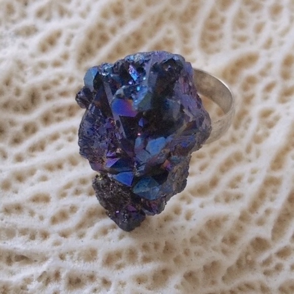 Hand Made Jewelry - Crystalline Stone Ring